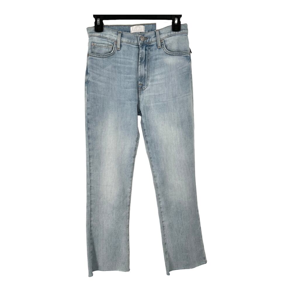 7 For All Mankind Jeans Left Hand slim kick light blue size 27